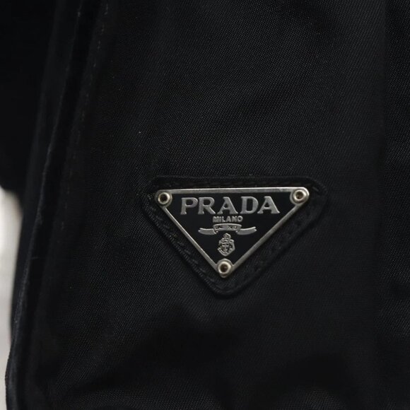 PRADA Hand Bag Velor Black - Picture 7 of 14